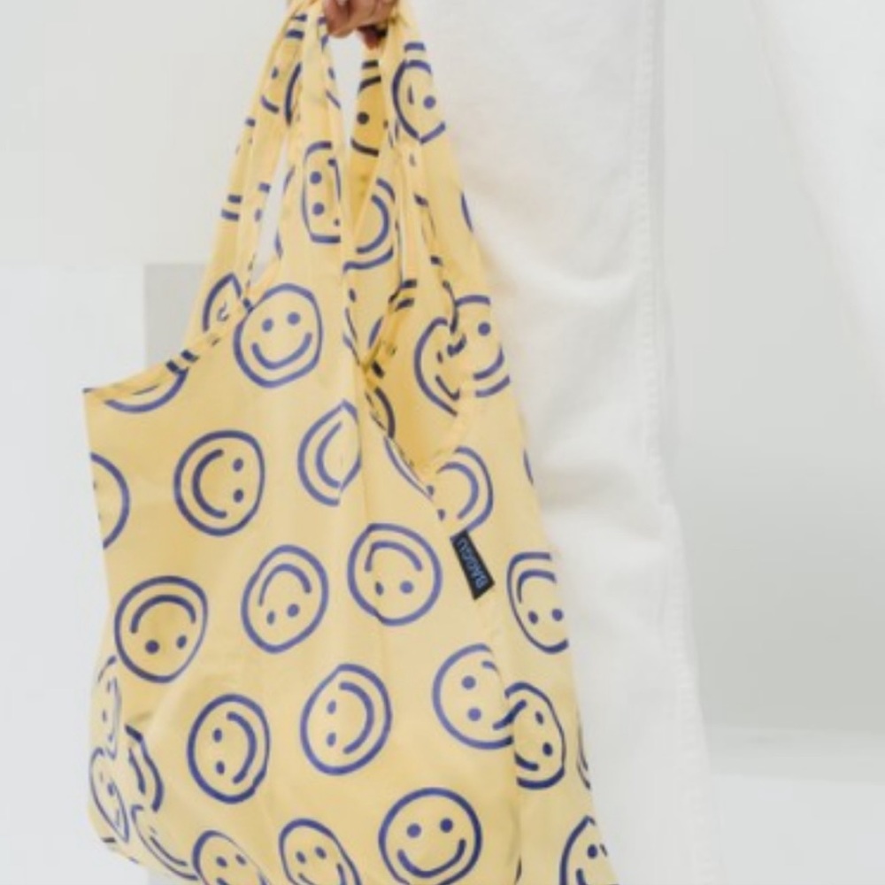 BAGGU Standard Reusable Shopping Bags, Set of 2